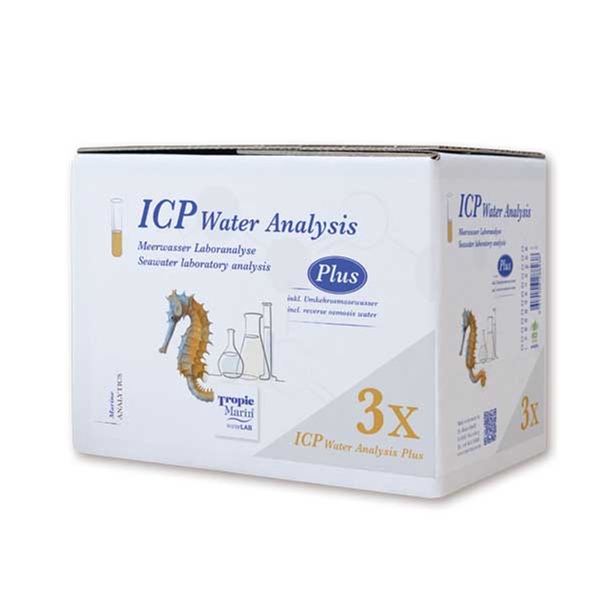 Tropic Marin ICP Water Analyses PLUS - 3 Pack