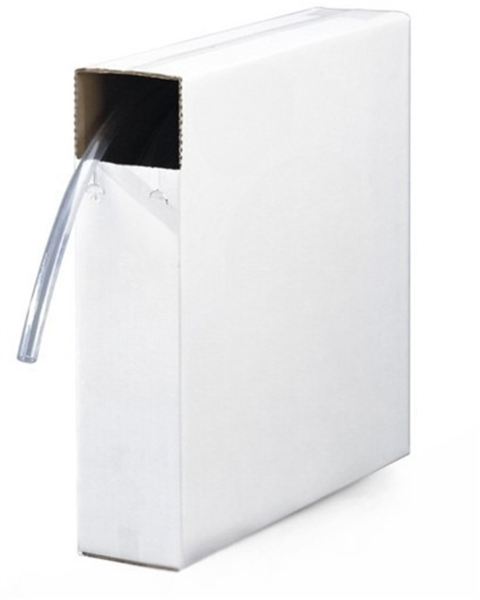 UDP Clear Vinyl Tubing - 3/8" ID x 9/16" OD - 100 Ft. Box