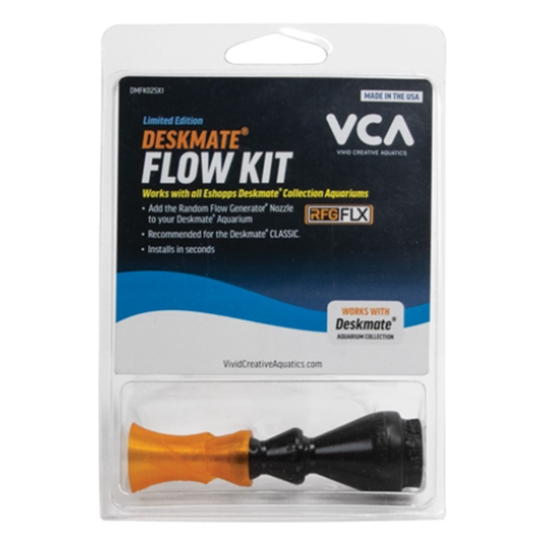 Vivid Creative Limited Edition Deskmate Flow Kit with Single Flex-Series 1/4" Random Flow Generator Nozzle (SINGLE)