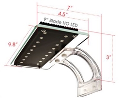 Wavepoint Blade HO LED Fixture 9" 18 Watt 6500K