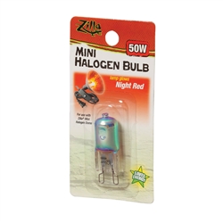 Zilla MINI Halogen Bulb Red 50W