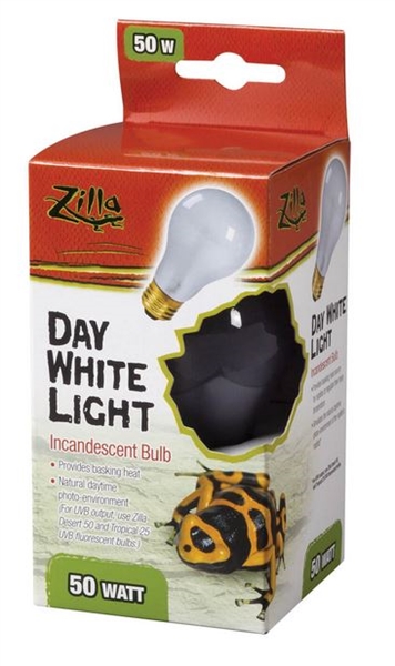 Zilla Day White Incandescent Bulb 50W