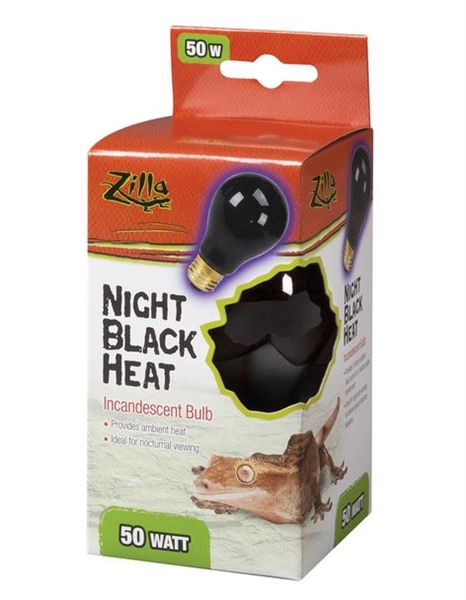 Zilla Night Black Incandescent Bulb 50W