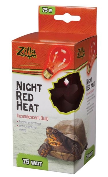 Zilla Night Red Incandescent Bulb 75W