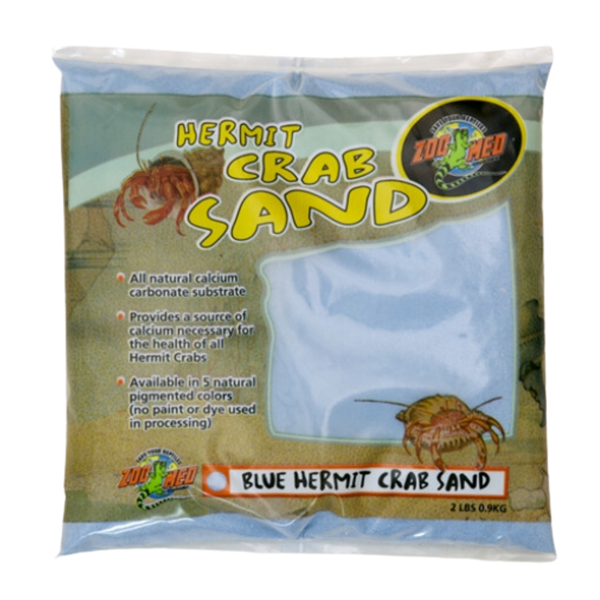 Zoo Med Hermit Crab Sand- Blue 2 lbs