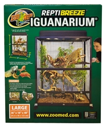 Zoomed ReptiBreeze Iguanarium 36"x18"x48"