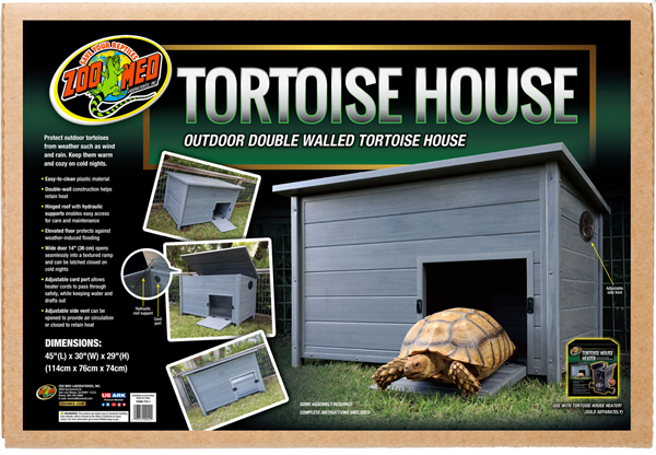 ZooMed Outdoor Double Wall Tortoise House