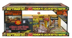 Zoo Med ReptiHabitat Terrarium (Bearded Dragon Kit) 40 gal