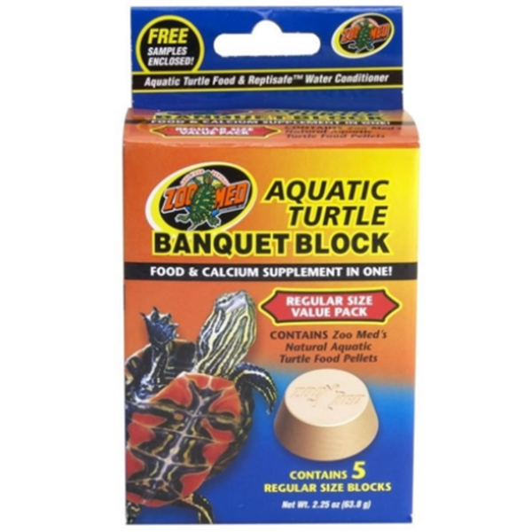 ZooMed Aquatic Turtle Banquet Block (x5 Value Pack)