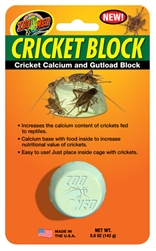 Zoo Med Cricket Block - Cricket Calcium and Gutload Block