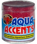Zoomed Aqua Accents - Radical Red Sand