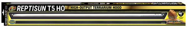 Zoomed Reptisun T5 HO Terrarium Hood w/ 10.0 Bulb - 48"