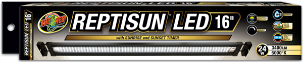 ZooMed Reptisun LED w/ Timer - 16"