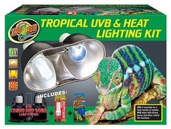Zoomed Tropical UVB & Heat Lighting Kit