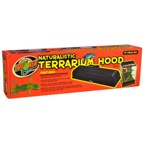 Zoo Med Naturalistic Terrarium Hood 18"