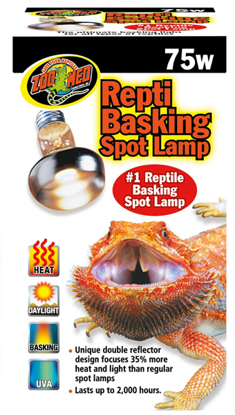Zoo Med Repti Basking Spot Lamp 75W  CSA Approved