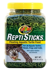 ReptiSticks - Floating Aquatic Turtle Food 5 oz