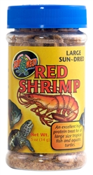 ZooMed Jumbo Red Shrimp (Sun Dried) .5 oz
