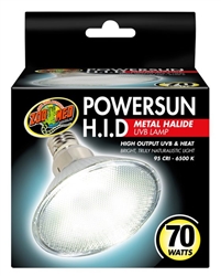 ZooMed PowerSun HID Metal Halide Lamp 70 Watt