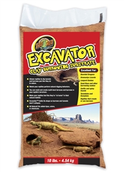 Zoo Med Excavator Clay Burrowing Substrate 10 LB