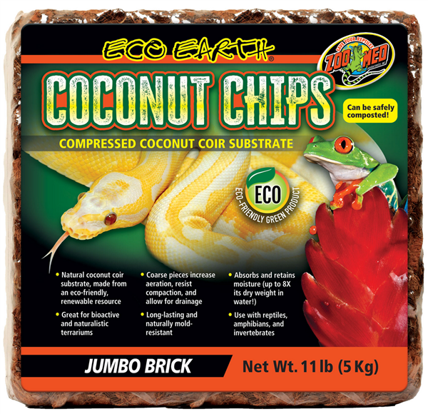 ZooMed Eco Earth Coconut Chips Block 5kg