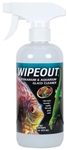 ZooMed Wipeout Terrarium & Aquarium Glass Cleaner 16oz