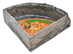 Zoo Med Repti Rock Corner Water Dish LG