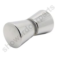 Handle-Conical-Chrome-Plastic SDR-063