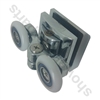 Replacement Shower Door Rollers-SDR-KR-DUB-T-Top