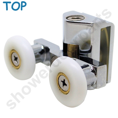 Two Replacement Shower Door Rollers-SDR-M6v-T
