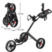 CaddyLite 15.3 V2 Golf Push Cart