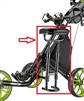 Seat EZ - CaddyLite EZ Click Golf Push Cart