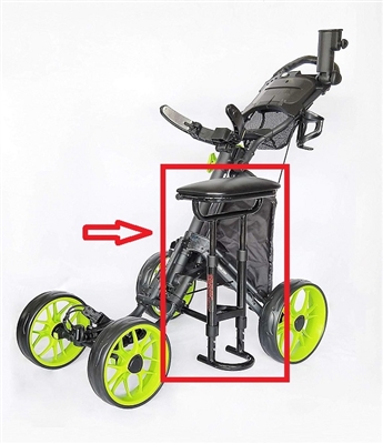 Seat ONE - Caddylite ONE-Click Golf Push Cart