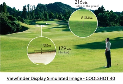 Golf Ball Range Finders - Nikon Coolshot 40