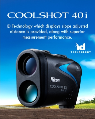 Golf Laser Range Finder - Nikon CoolShot 40i