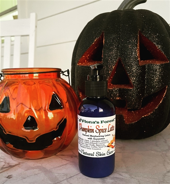Pumpkin Spice Latte Natural Moisturizing Lotion with Sunscreen