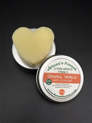 Orange Vanilla Hand Lotion Bar