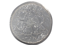 Flower stepping stone concrete mold 1007