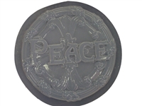 Peace concrete or plaster mold 1016