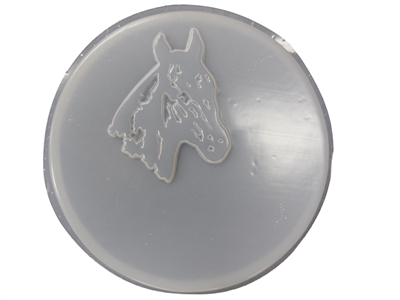 Horse concrete stepping stone mold 1087