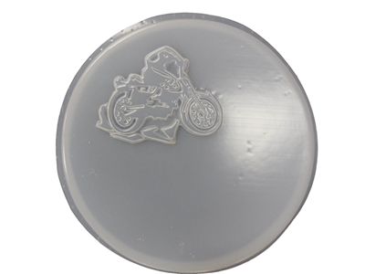 Motorcycle concrete stepping stone mold 1092