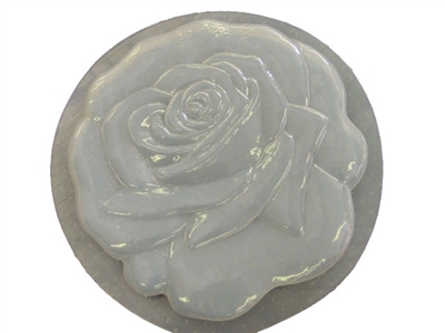 Rose flower concrete stepping stone mold 1104