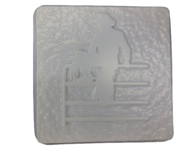 Cowboy fence concrete mold 1126