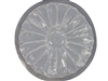 Flower concrete stepping stone mold 1142