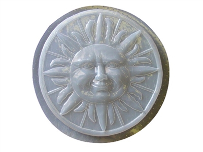 Sun concrete stepping stone mold 1152