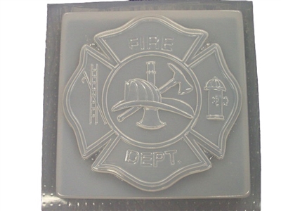 Fireman Maltese Cross Concrete Mold 1170