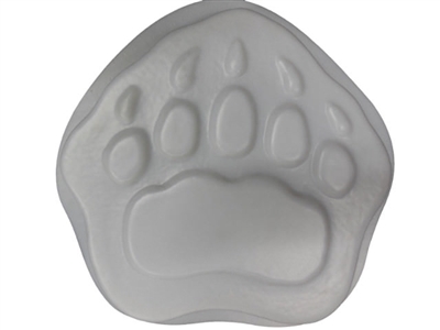 Bear paw concrete stepping stone mold 1184