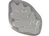 Oak leaf concrete stepping stone mold 1195