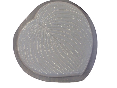 Hosta Leaf Concrete Stepping Stone Mold 1197