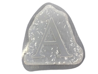 Letter A Concrete Stepping Stone Mold 1203